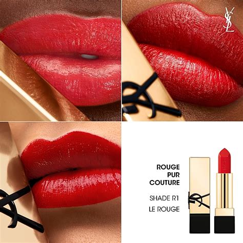 5292420rx20 ysl|ROUGE PUR COUTURE CARING SATIN LIPSTICK .